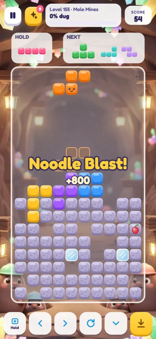 Noodle's Block Drop screenshot 4