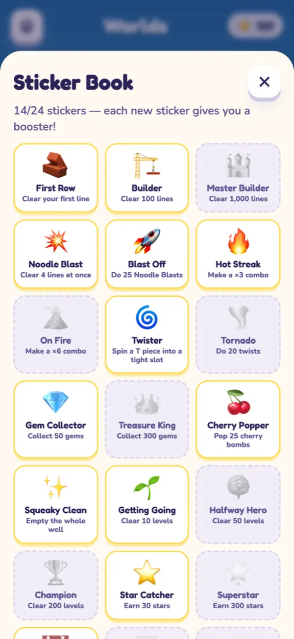 Noodle's Block Drop screenshot 6